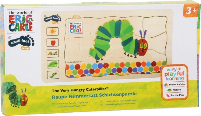 Small Foot Wooden Layer Puzzle Hungry Caterpillar