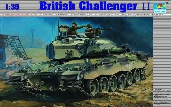 British Challenger II Plastic Model