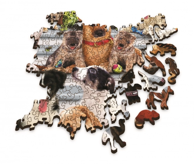 Trefl Wood Craft Origin Puzzle Dog Friendship 1000 Pieces