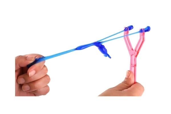 Animal Slingshot Toy Set - Silicone Pair in Two Colors