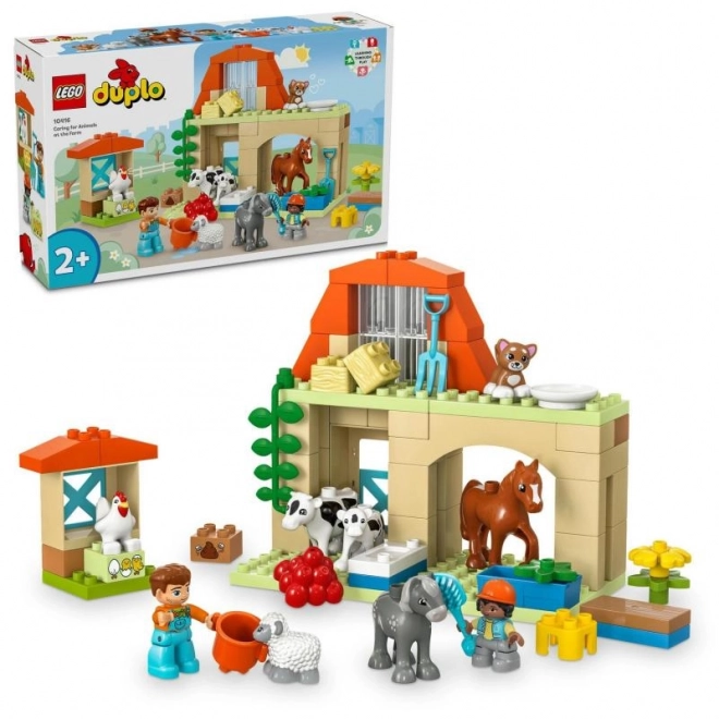 Duplo Farm Animal Care Set