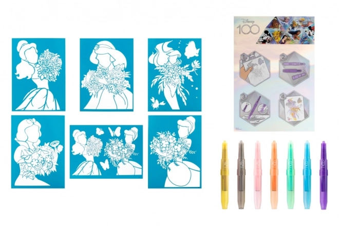 Blow Painting Set Disney Princesses