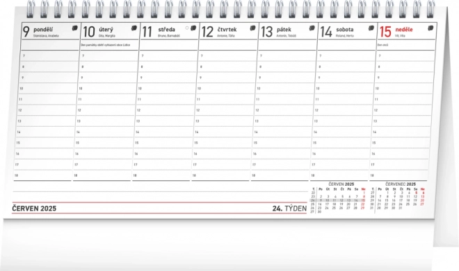 Desk Calendar Planning 2025