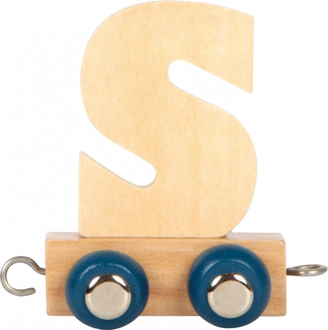 Small Foot Polar Train Alphabet Letter S