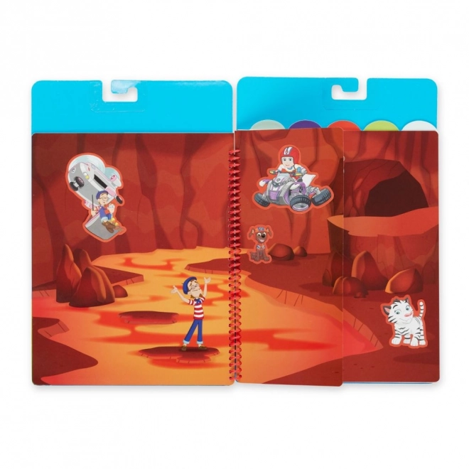 Paw Patrol Reusable Stickers Flip-Flap Ultimate Mission