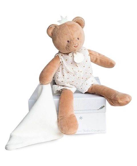 Plush Teddy Bear with Blanket Gift Set