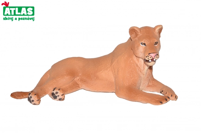 Lioness Figurine Lying Down 9 cm