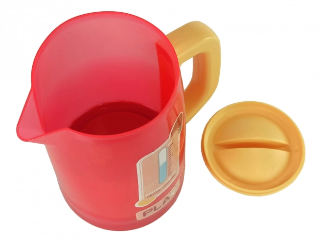 Electric Pink Toy Kettle with Lights and Sounds