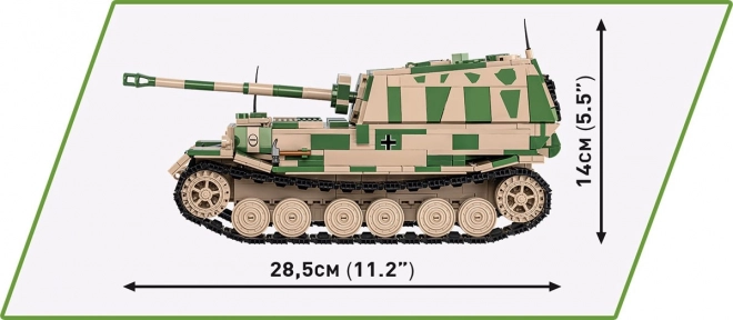 Sd.Kfz. 184 Ferdinand Brick Model