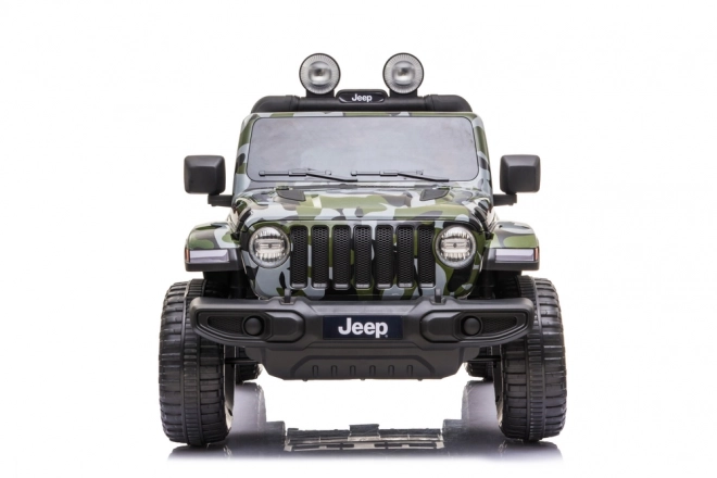 Electric Ride-On Jeep Wrangler Rubicon Camouflage