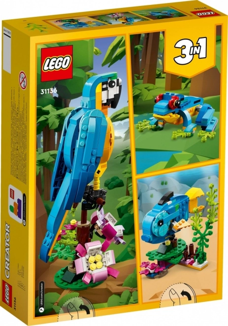 Exotic Parrot LEGO Set