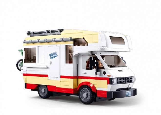 Sluban Camper Van Model Bricks Set