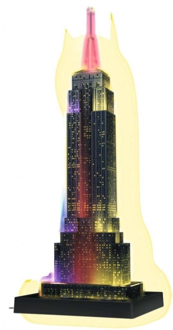 Ravensburger Glowing 3D Puzzle Night Edition Empire State Building