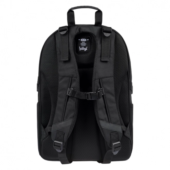 Baagl Skate Gold School Backpack Set