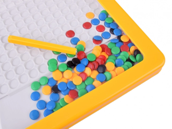 Educational Magnetic Board with Pins