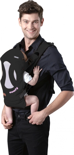 Chipolino Baby Carrier Comfy Black Pink