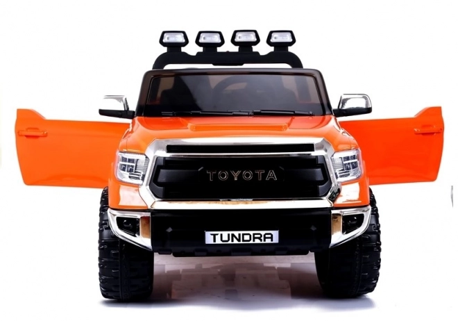 Battery Operated Orange Toyota Tundra Ride-On Car