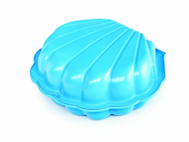MAXI-Muschel-Sandkasten mit Deckel blau