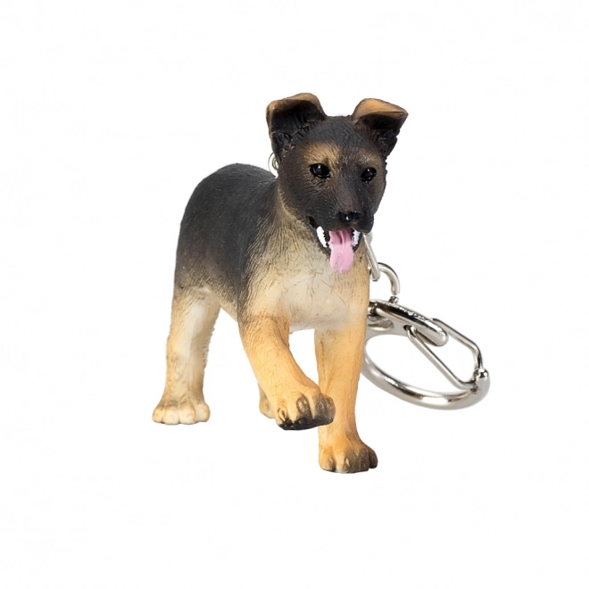 Mojo Keychain German Shepherd Puppy