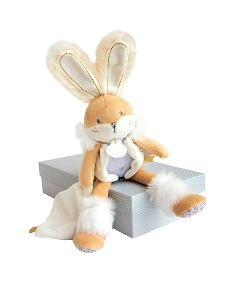 Plush Bunny Gift Set with Blanket