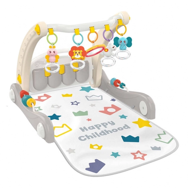 Interactive Educational 2-in-1 Walker and Piano by Huanger