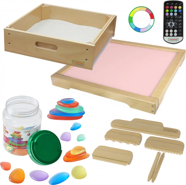 Panneau lumineux LED avec télécommande Masterkidz
