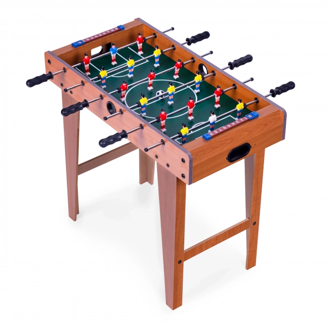 wooden tabletop foosball game ecotoys