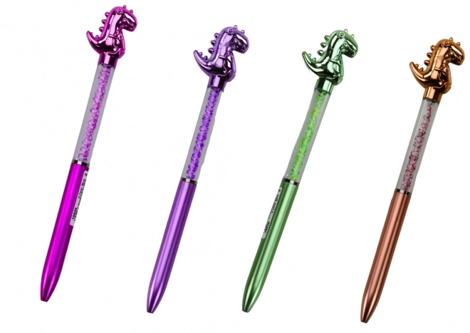 Elegant Dinosaur Pen with Gem Details