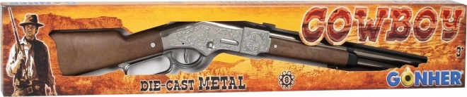 Metal Cowboy Shotgun with 8 Rounds