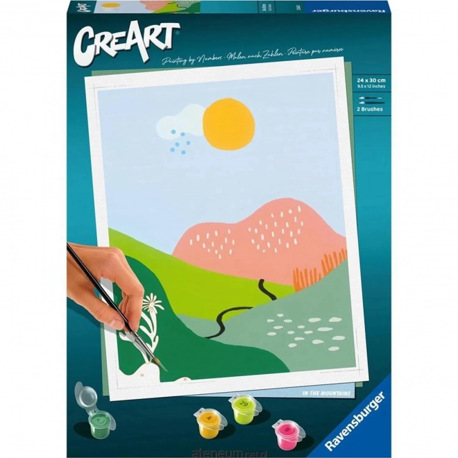 CreArt Minimalist Landscape Painting Kit