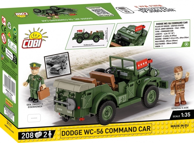 Dodge WC-56 Command Car Building Blocks