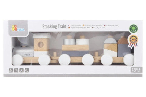 Wooden Train Set