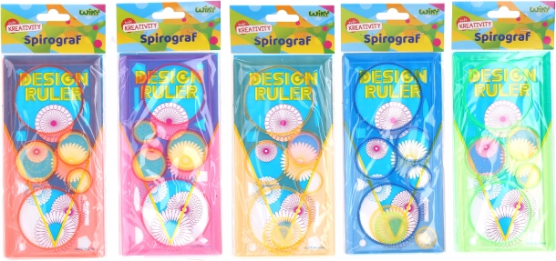 Creative Templates Set Spirograph