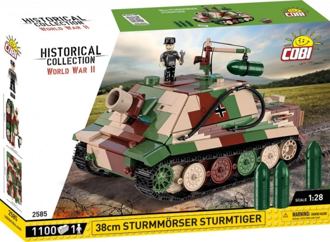 Building Blocks Sturmtiger Tank Model