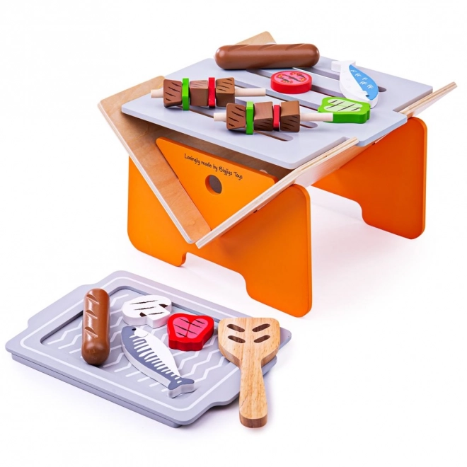 Bigjigs Toys Table Grill Set