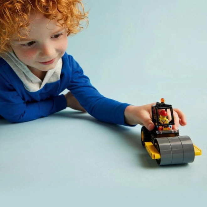 LEGO® City 60401 Gradbenični parni valjar
