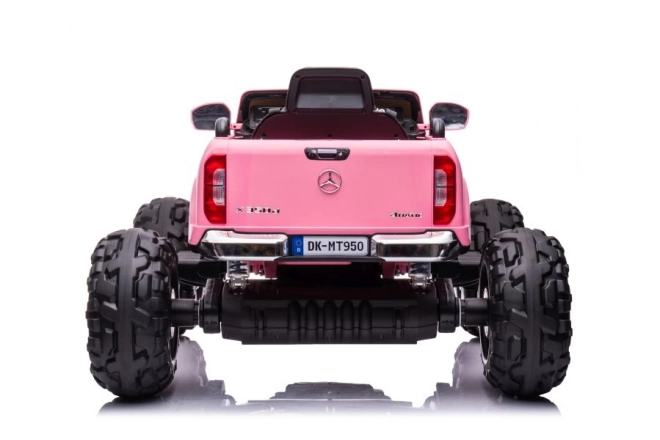 Electric Ride-On Car Mercedes 4x4 Pink