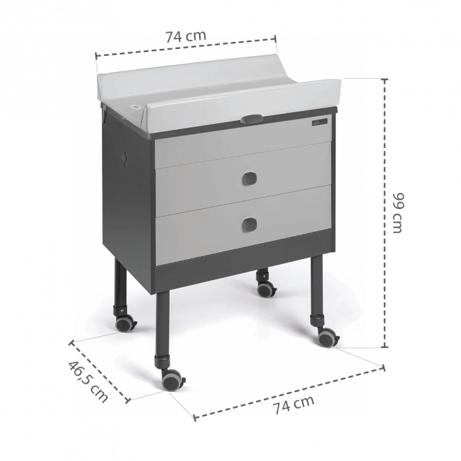 Stylish Changing Dresser for Kids 2in1