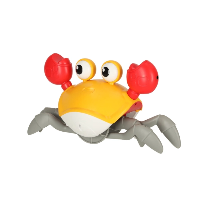 Interactive Crawling Crab Toy with Sound – Orange