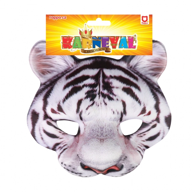 White Tiger Party Mask