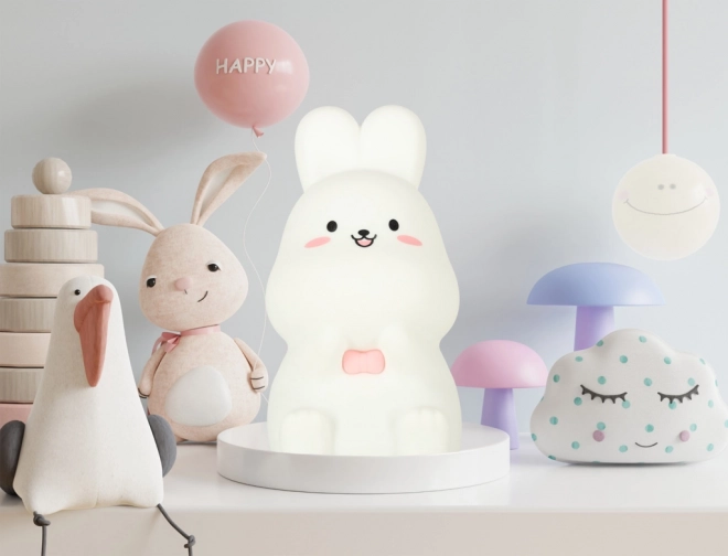 Children's Silicone LED Night Light Bunny Design