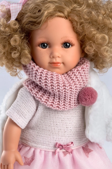 Realistic Doll with Soft Fabric Body