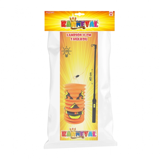 Halloween Pumpkin Lantern with Light-Up Stick