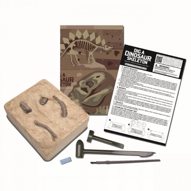 Dinosaur Skeleton Digging Kit - T-Rex