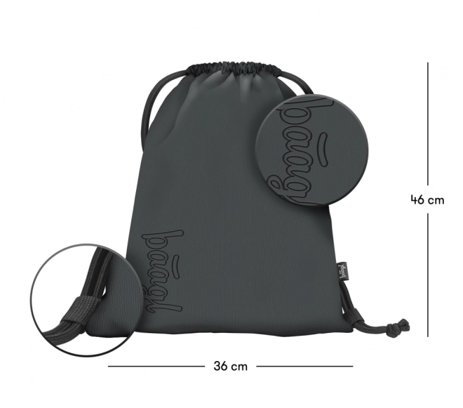 Baagl Darkness Shoe Bag