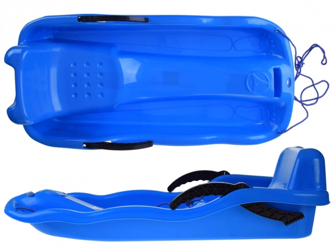 Ergonomic Plastic Sled with Rope