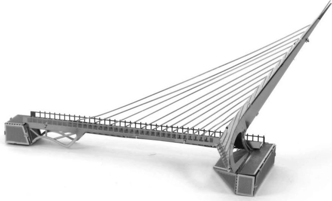 Metal Earth 3D puzzle Napóra híd