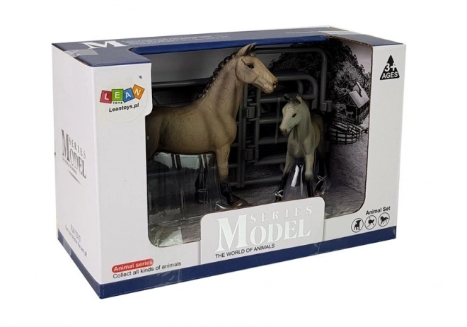 Animal Figures Set Horses and Pony Farm