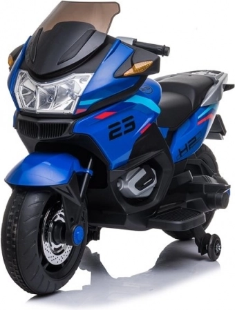 Children's Battery-Powered Motorcycle Blue