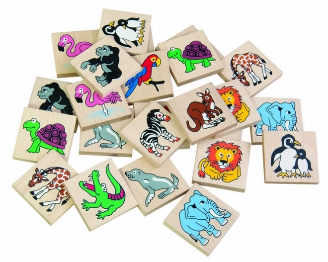 Zoo Animal Memory Game